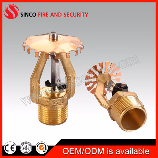 74 Degree Brass Material Fire Sprinkler Head Esfr Fire Sprinkler