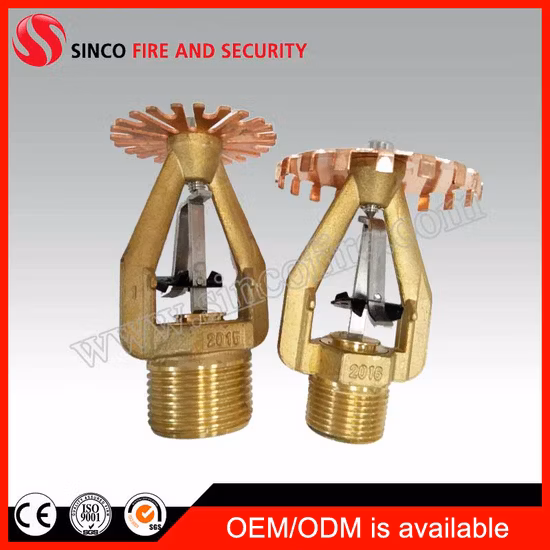 74 Degree Brass Material Fire Sprinkler Head Esfr Fire Sprinkler