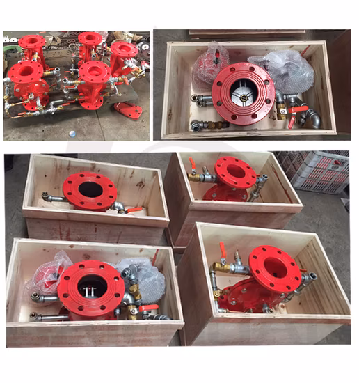 Ca Fire Alarm System Zsfm Stainless Steel Deluge Valve Zsfz Wet Alarm Valve Wet Fire Alarm Valve
