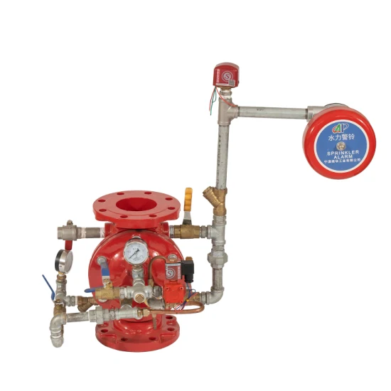 300psi Wet Alarm Flanged Valve with UL/FM Certified for High-Rising Building