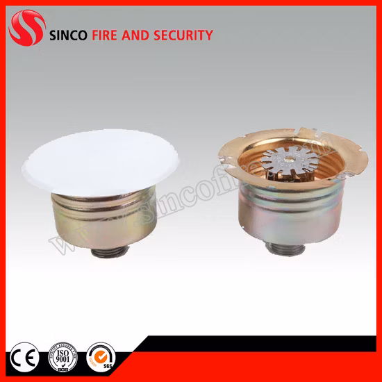 Fire Fighting Concealed Fire Sprinkler Heads Price with White Shell