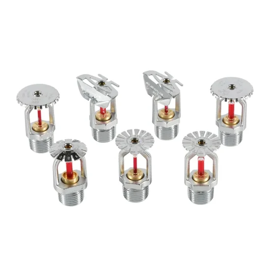 Fire-Fighting Equipment Quick-Response Nozzle up-Spray and Down-Spray Vertical Side Spray Fine Water Mist Sprinkler Head