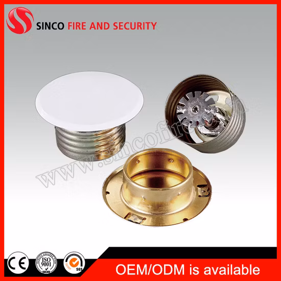 Factory Cheap Price Fire Sprinkler Head 15mm Concealed Fire Sprinkler
