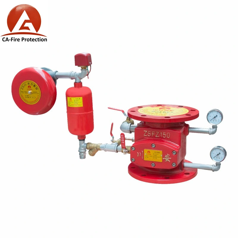 Ca Fire Alarm Check Valve for Fire Protection Alarm Check Valve Zsfz Wet Alarm Valve Wet Alarm Valve