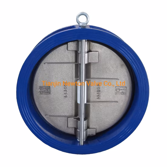 Stainless Steel Double Disc Non Return Wafer Butterfly Check Valve