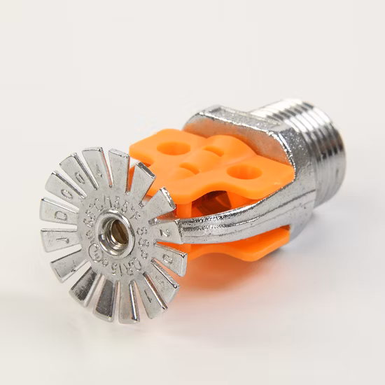 Factory Price Pedent Upright Glass Bulb Concealed Fire Sprinkler Heads with Plastic Protection Frame